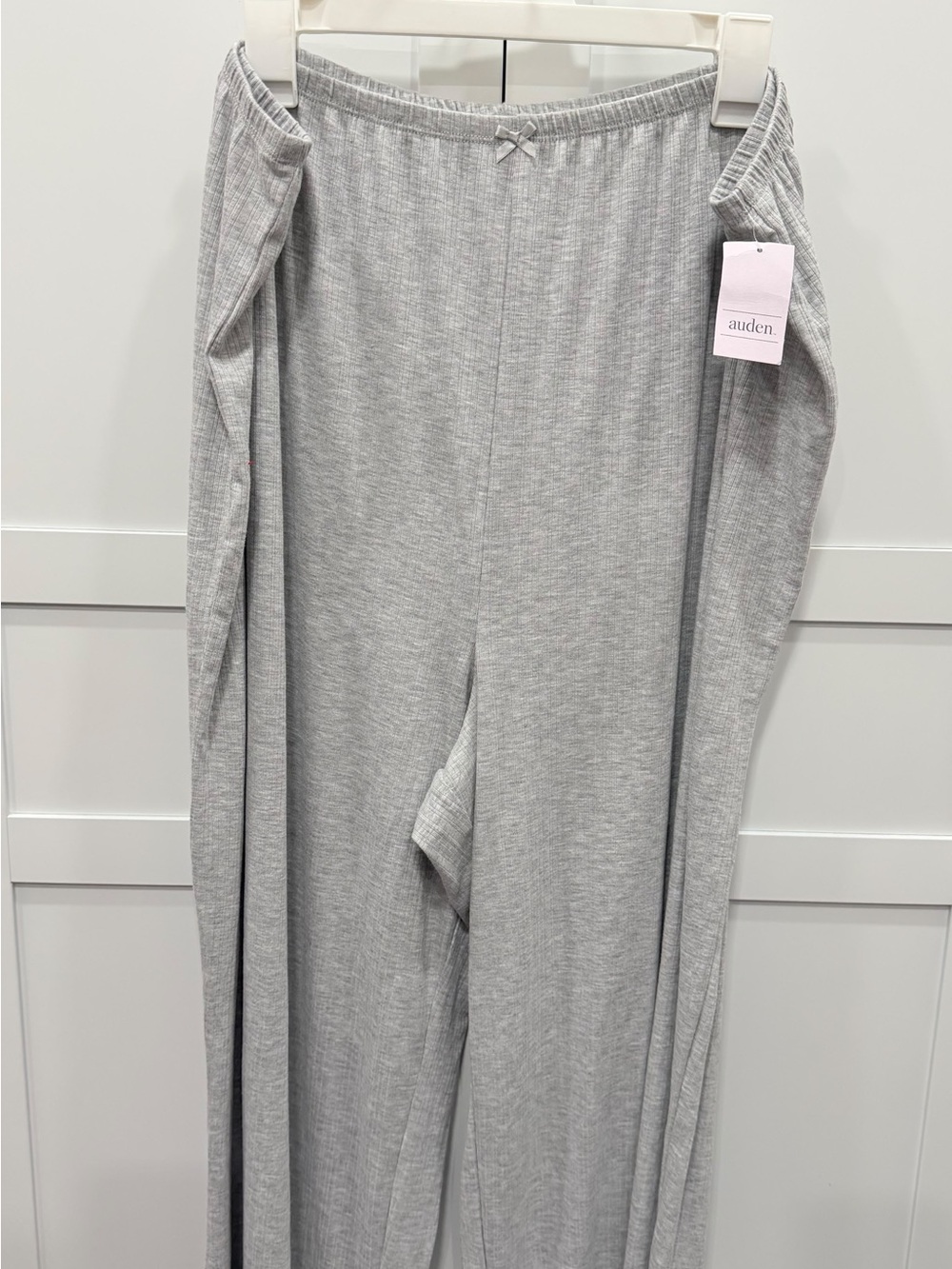 Target Auden Wide Leg Lounge Pants in Light Gray